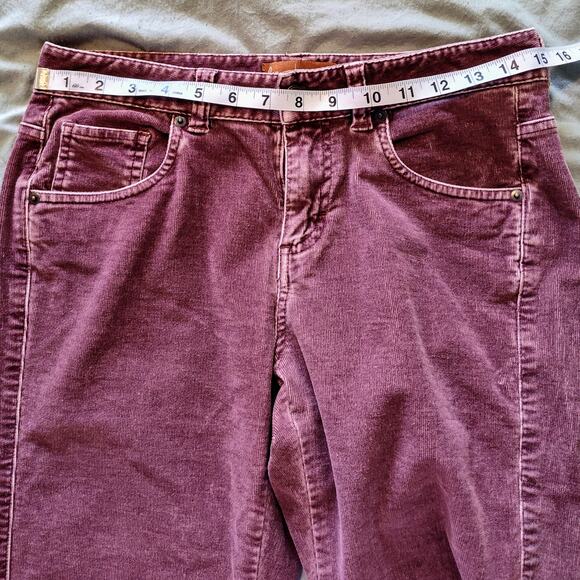 Lee One True Fit Bootcut Women's Mid rise Sz 3/4 Corduroy Jeans - 3 piece Bundle - Picture 6 of 11
